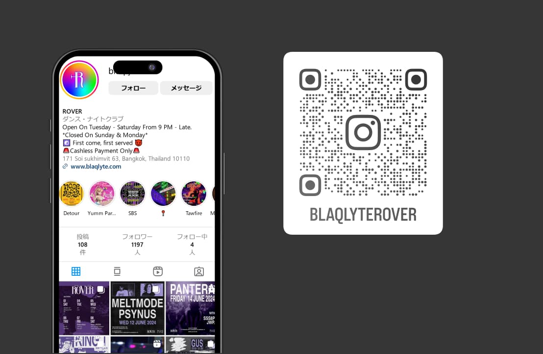 Instagram(BLAQ LYTE ROVER)